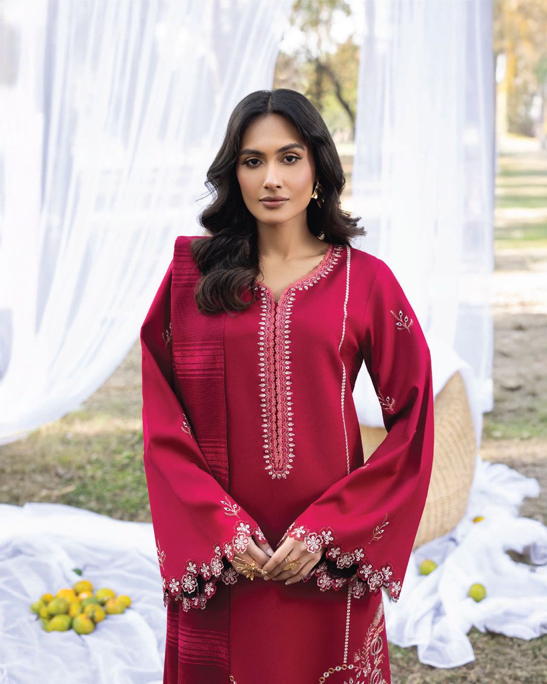 Bright Red / Crimson Red-Shades of Joy by Nooré