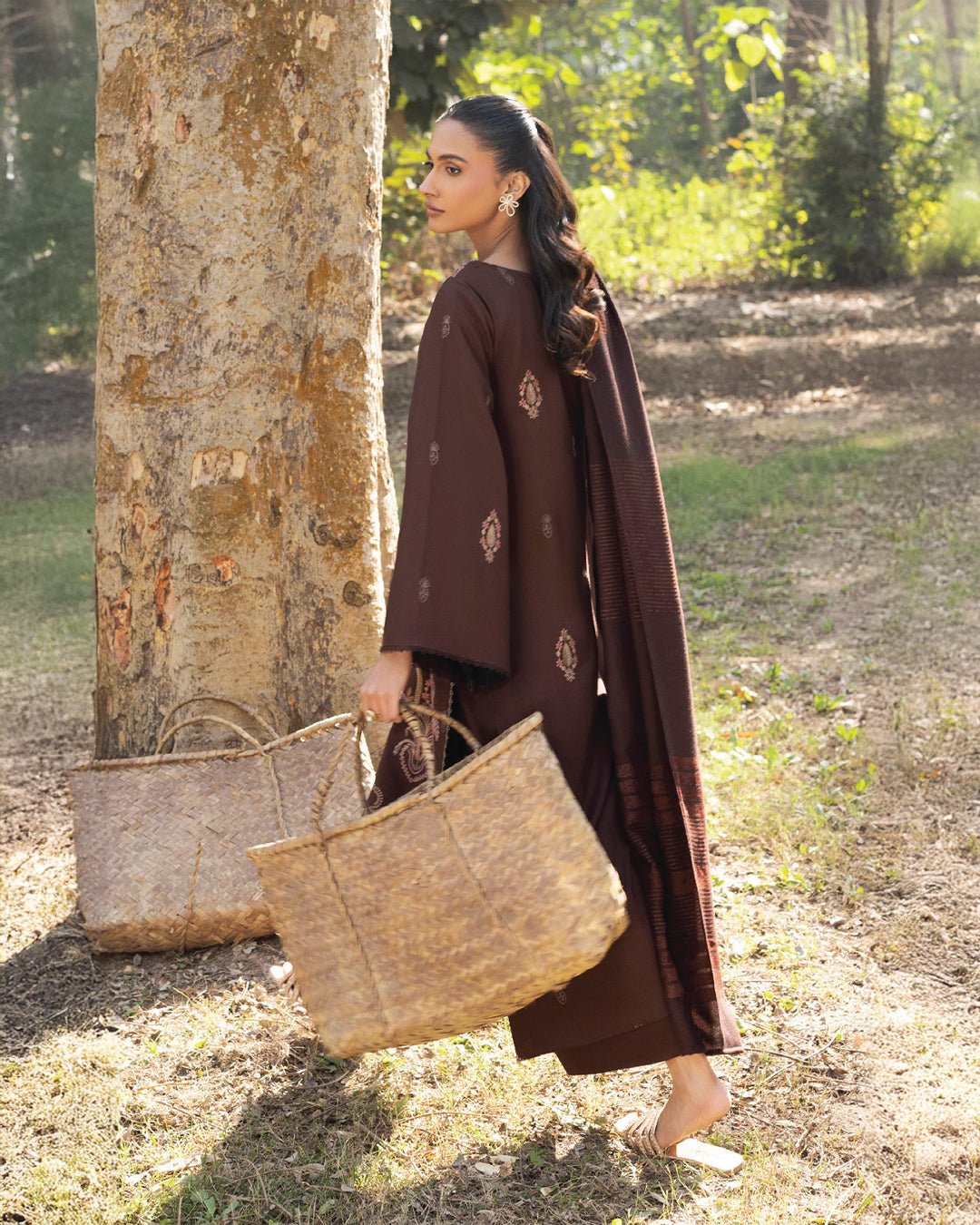 Warm Mocha Brown-Shades of Joy by Nooré