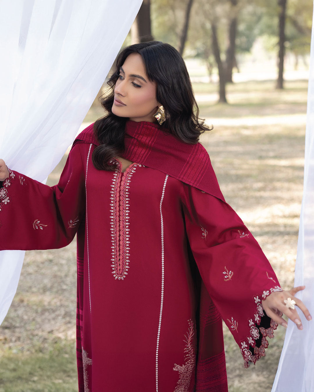 Bright Red / Crimson Red-Shades of Joy by Nooré