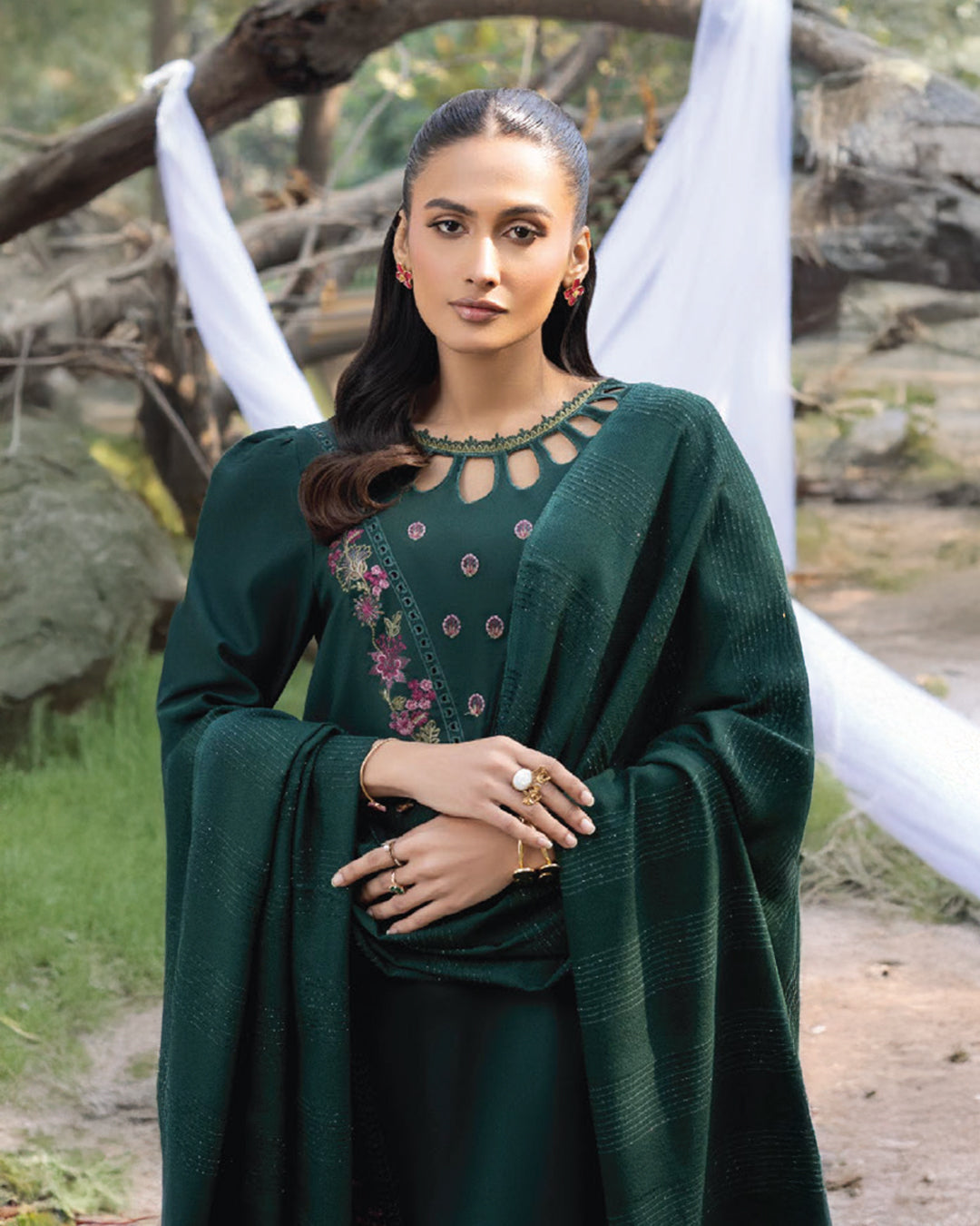 Deep Forest Green-Shades of Joy by Nooré