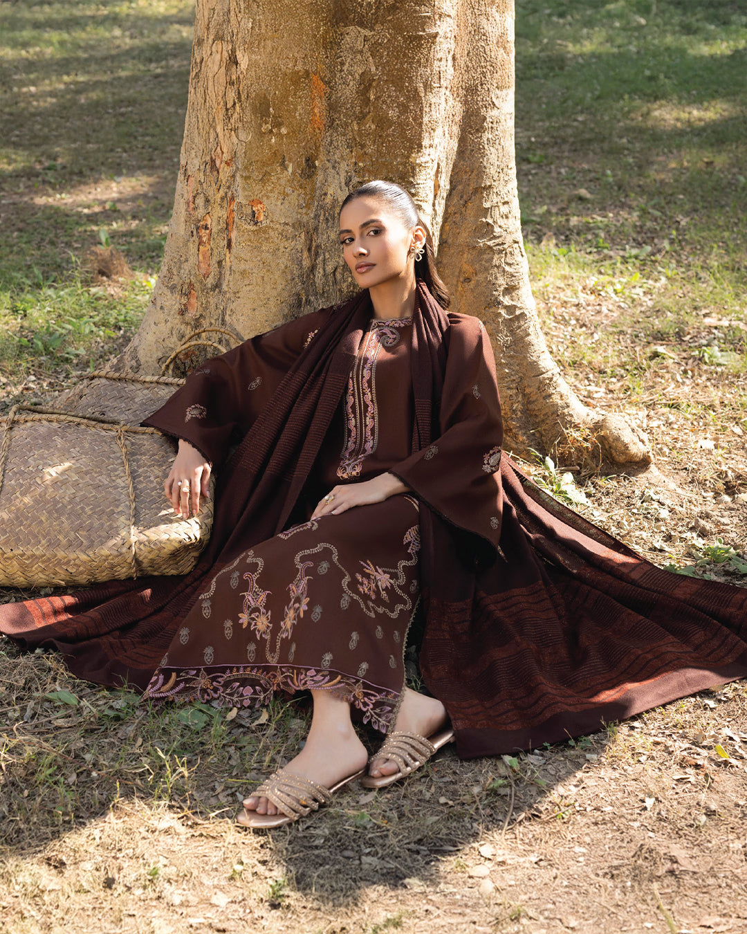 Warm Mocha Brown-Shades of Joy by Nooré