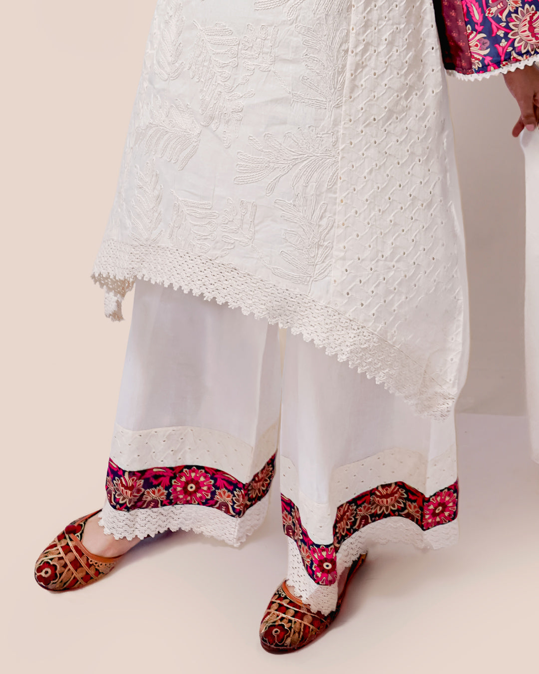 Moon Cut Kurta Set-3 piece
